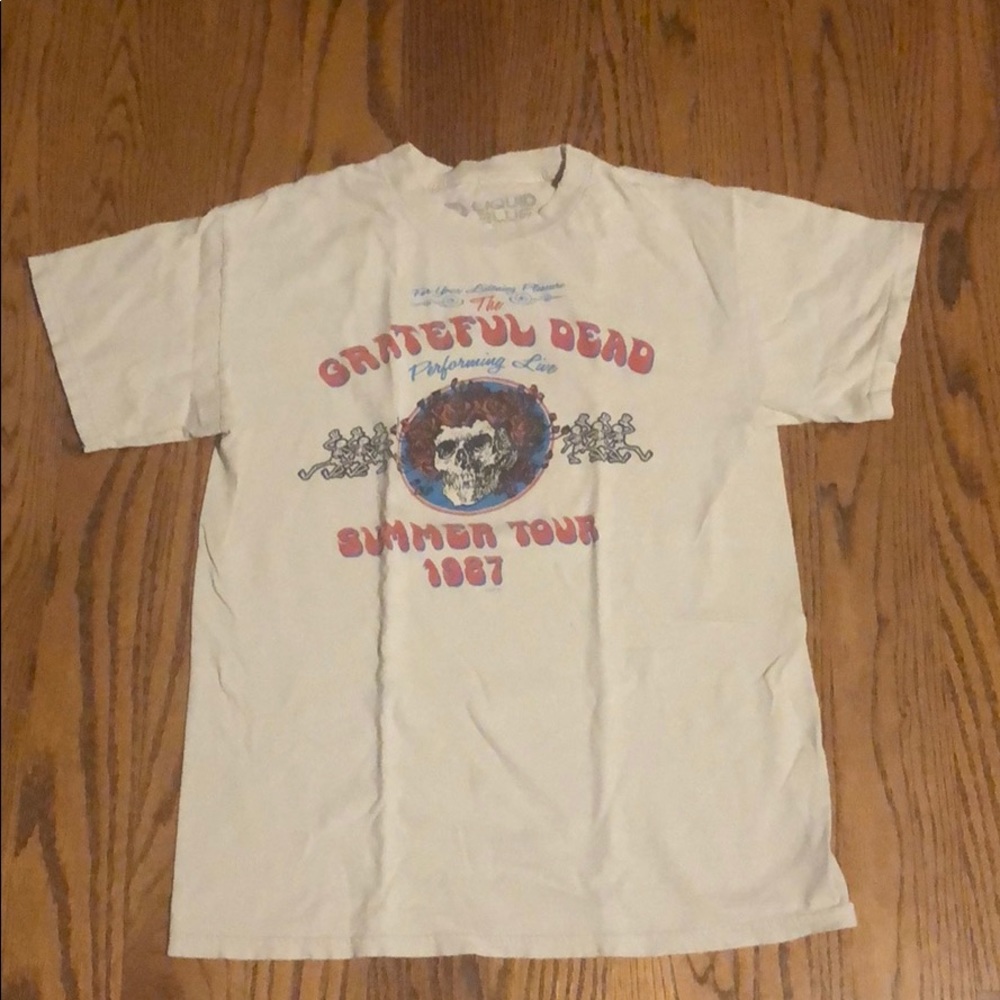 grateful dead distressed tshirt brandy melville